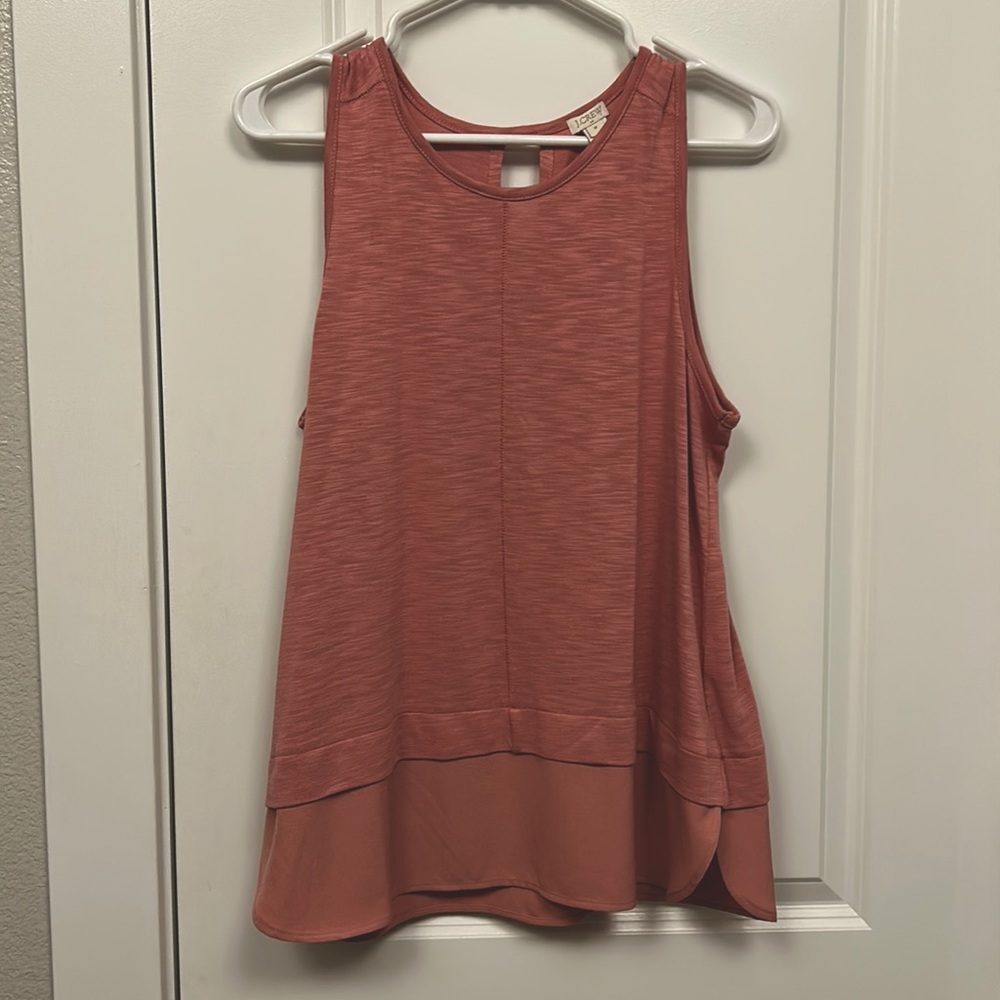 J. Crew Soft Pink Tank Top [M]